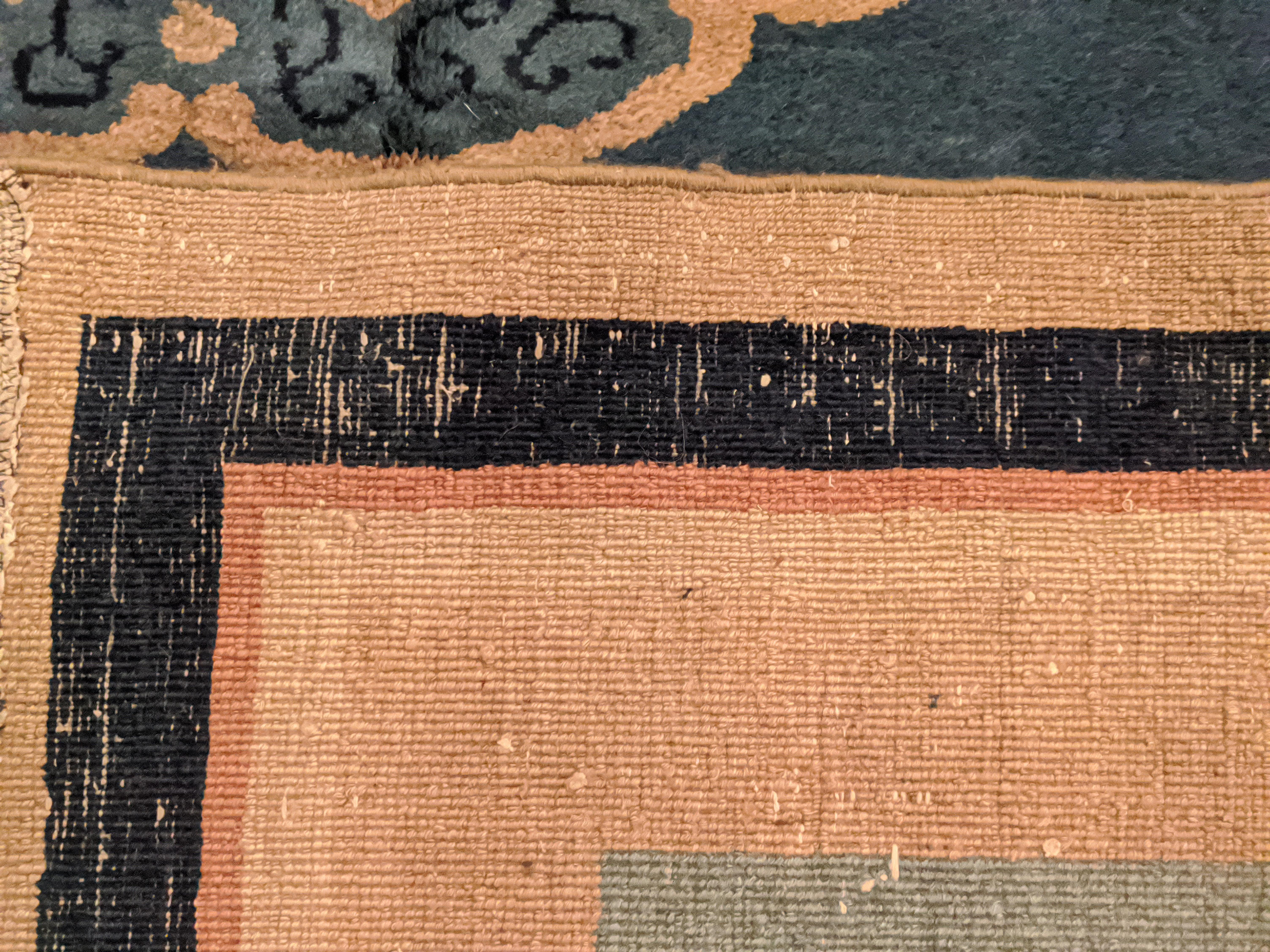 Antique Chinese Art Deco Carpet For Sale 12