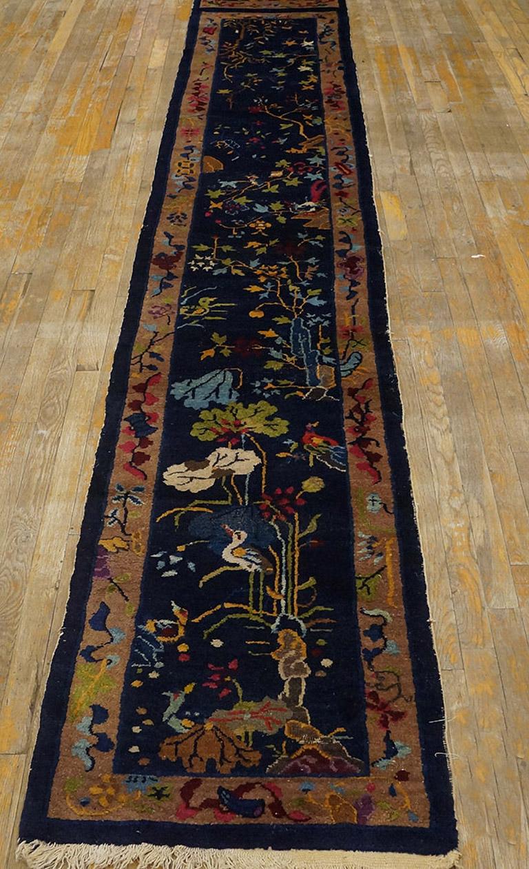 1920s Pair of Chinese Art  Deco Runner Carpets 
2'1'' x 11' 8'' - 64 x 355