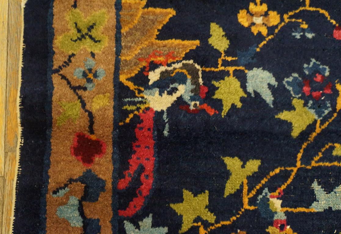Early 20th Century 1920s Pair of Chinese Art  Deco Runner Carpets  (2'1'' x 11' 8'' - 64 x 355 ) For Sale