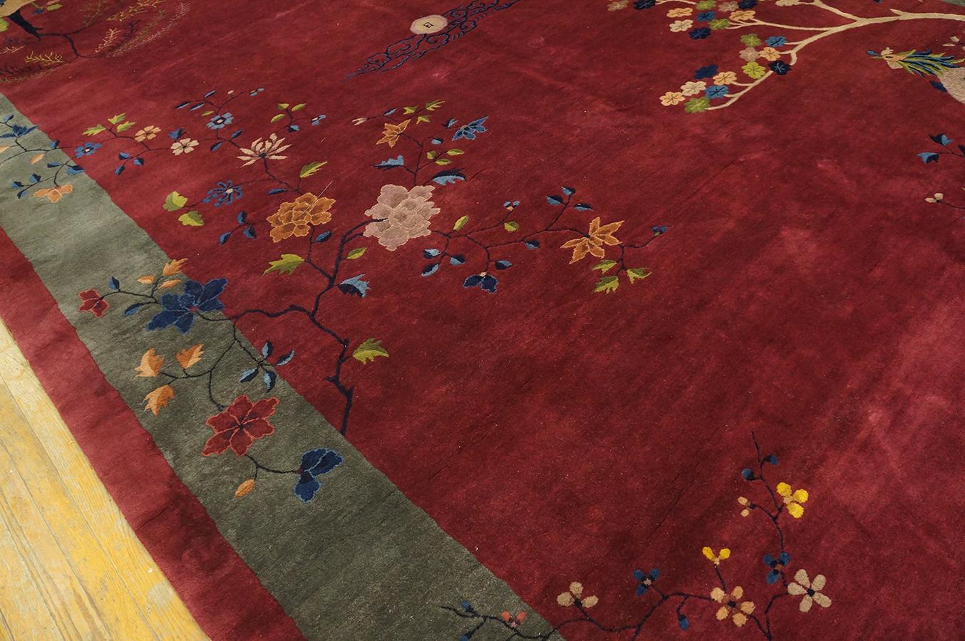 1920s Chinese Art Deco Carpet  ( 10' x 17'2