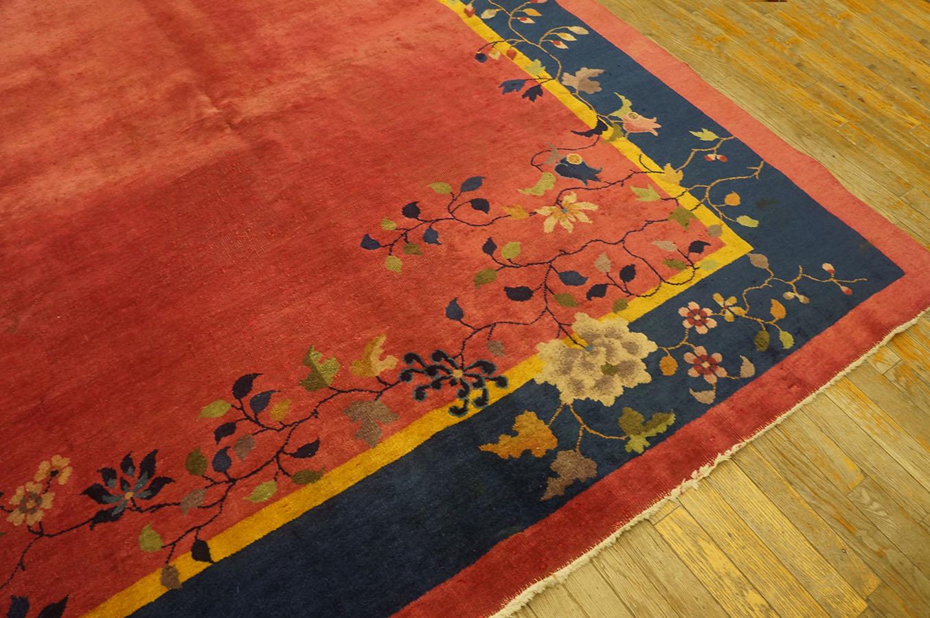 1920s Chinese Art Deco Carpet ( 10'3