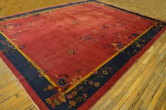 Chinesischer Art-Déco-Teppich aus den 1920er Jahren ( 3,3 m x 136 m – 312 x 412 cm)