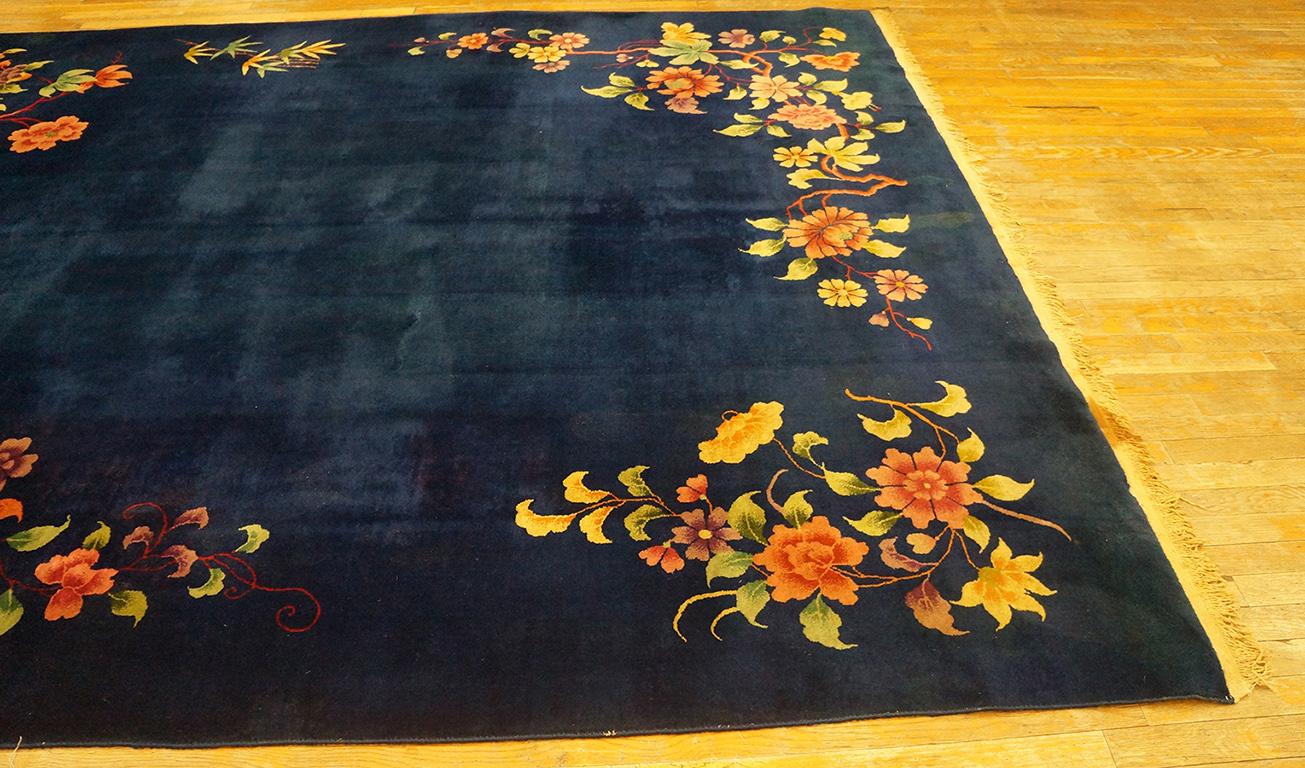 Chinois Tapis chinois Art Déco des années 1920 ( 8' x 9'8