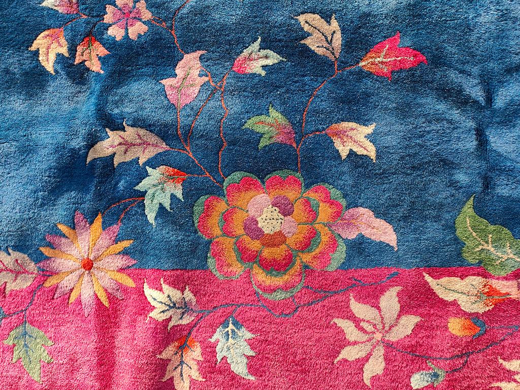 Early 20th Century Antique Chinese, Art Deco Rug 10' 0