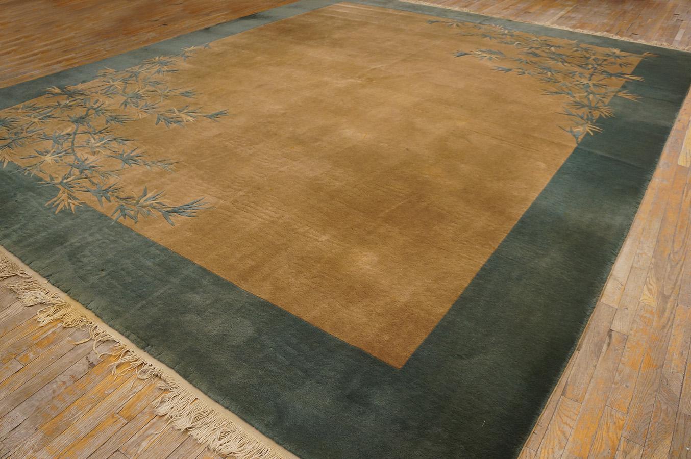 1920s Chinese Art Deco Carpet ( 11' 10'' x 14' 8'' - 360 x 447 cm ) For Sale 10