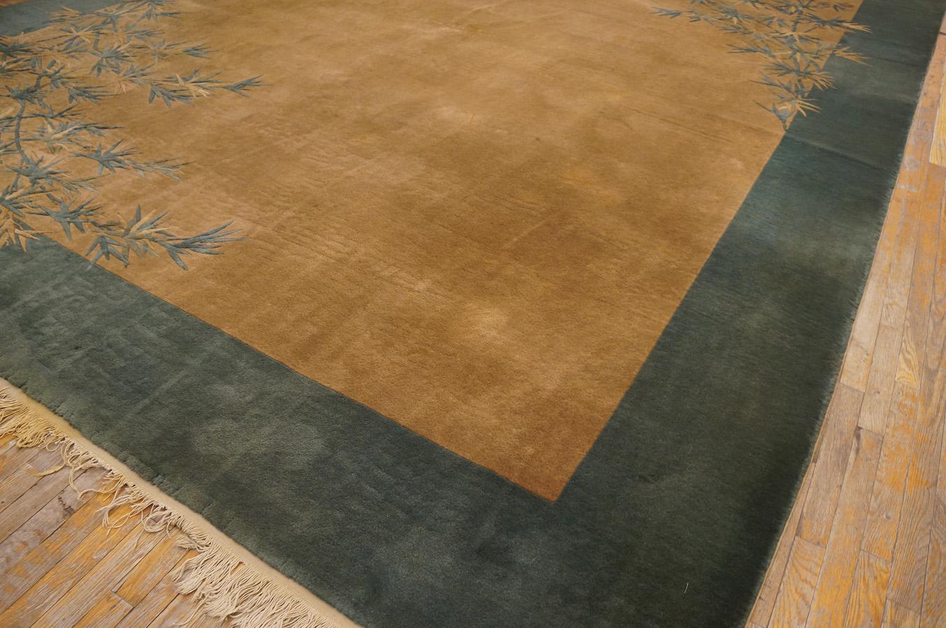 1920s Chinese Art Deco Carpet ( 11' 10'' x 14' 8'' - 360 x 447 cm ) For Sale 11