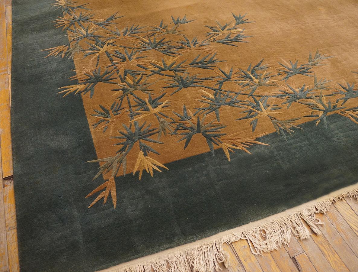 1920s Chinese Art Deco Carpet ( 11' 10'' x 14' 8'' - 360 x 447 cm ) For Sale 2