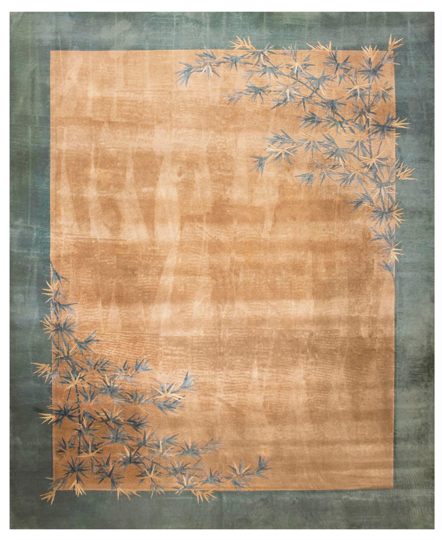 Tapis Art Déco chinois ancien de 2,69 m x 3,68 m