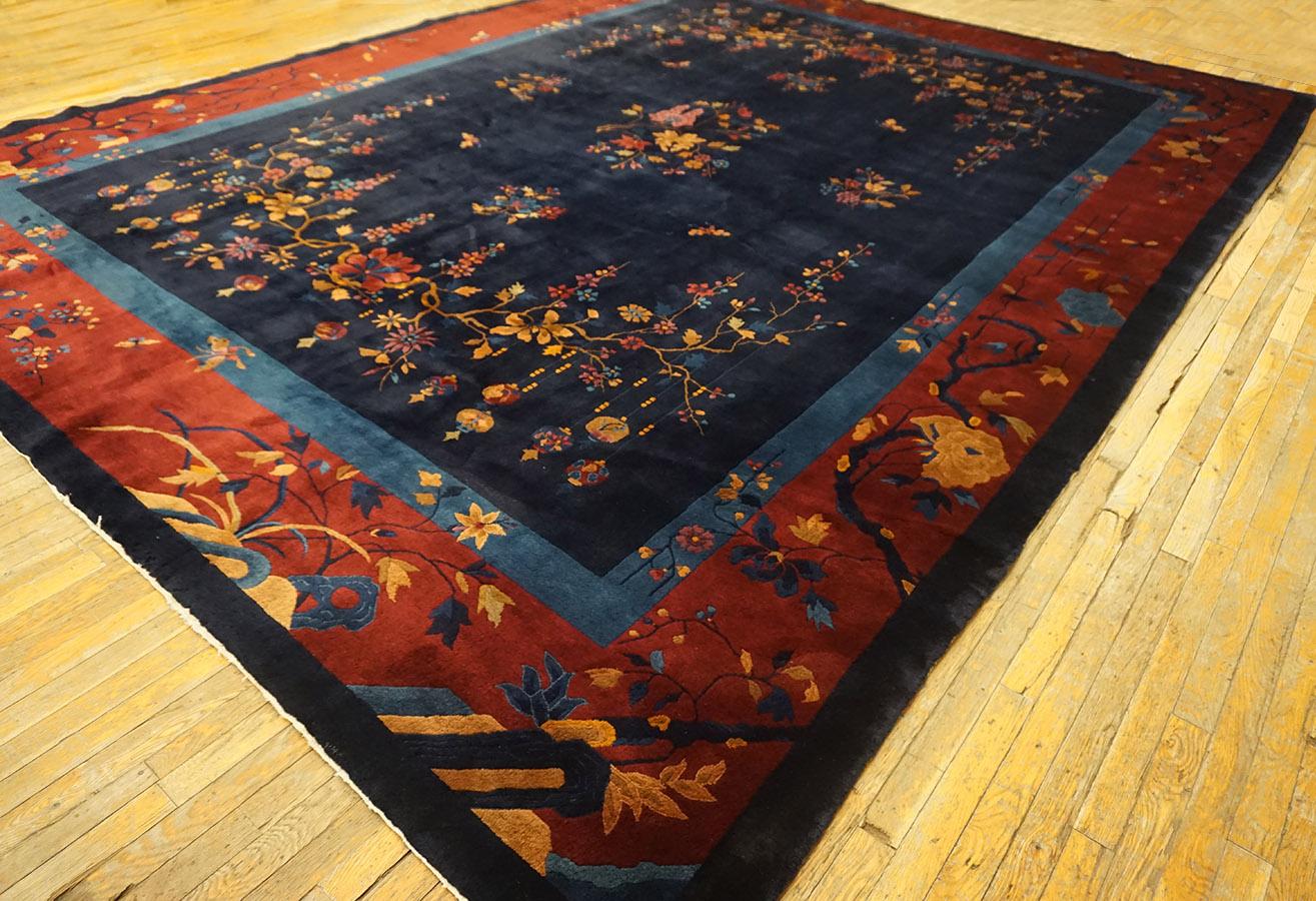 Tapis Art Déco chinois des années 1920 ( 11'2