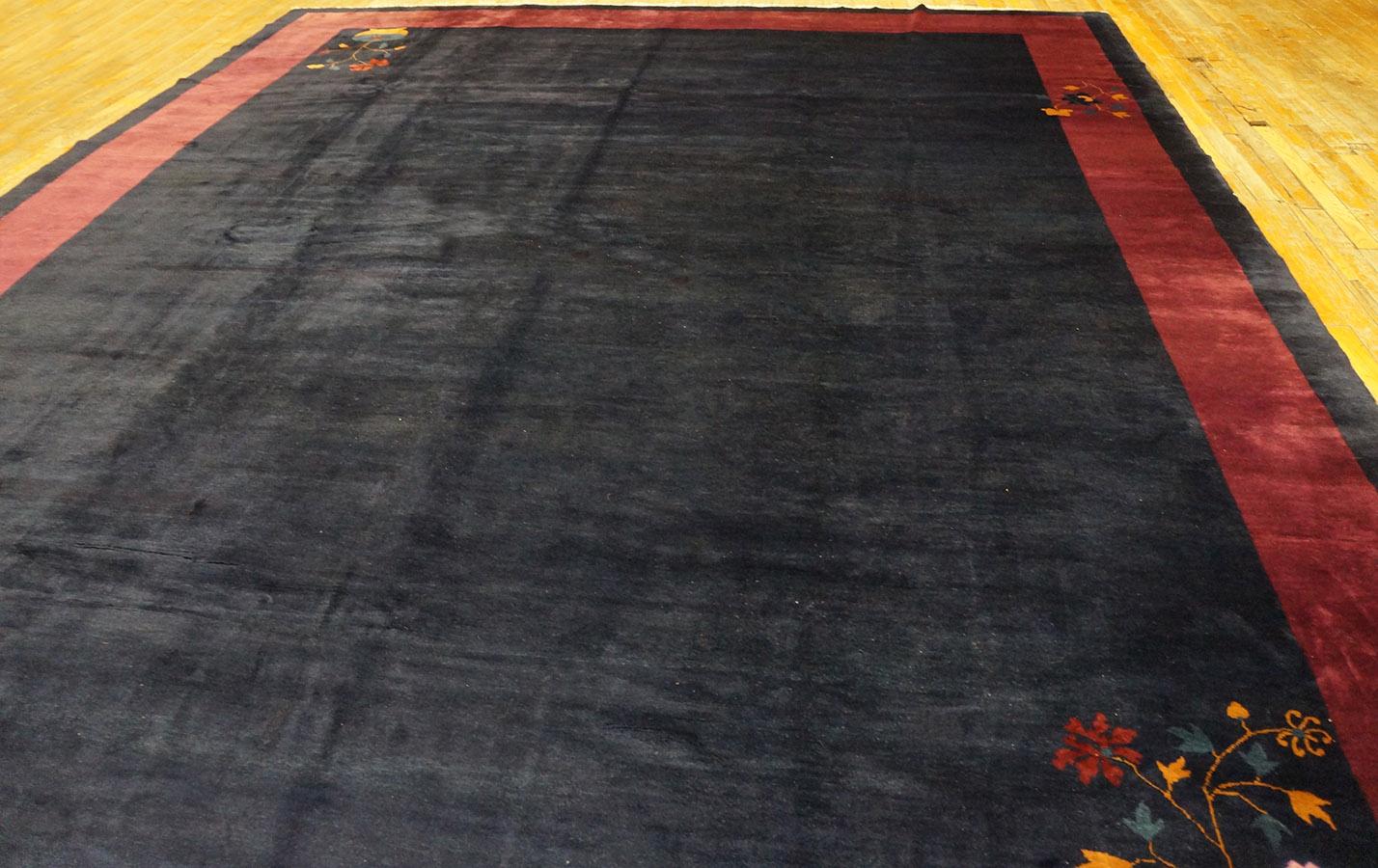 1920s Chinese Art Deco Carpet ( 11' 2''x 14' 2'' - 340 x 432 cm ) For Sale 6