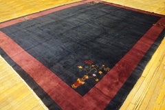 1920s Chinese Art Deco Carpet ( 11' 2''x 14' 2'' - 340 x 432 cm )