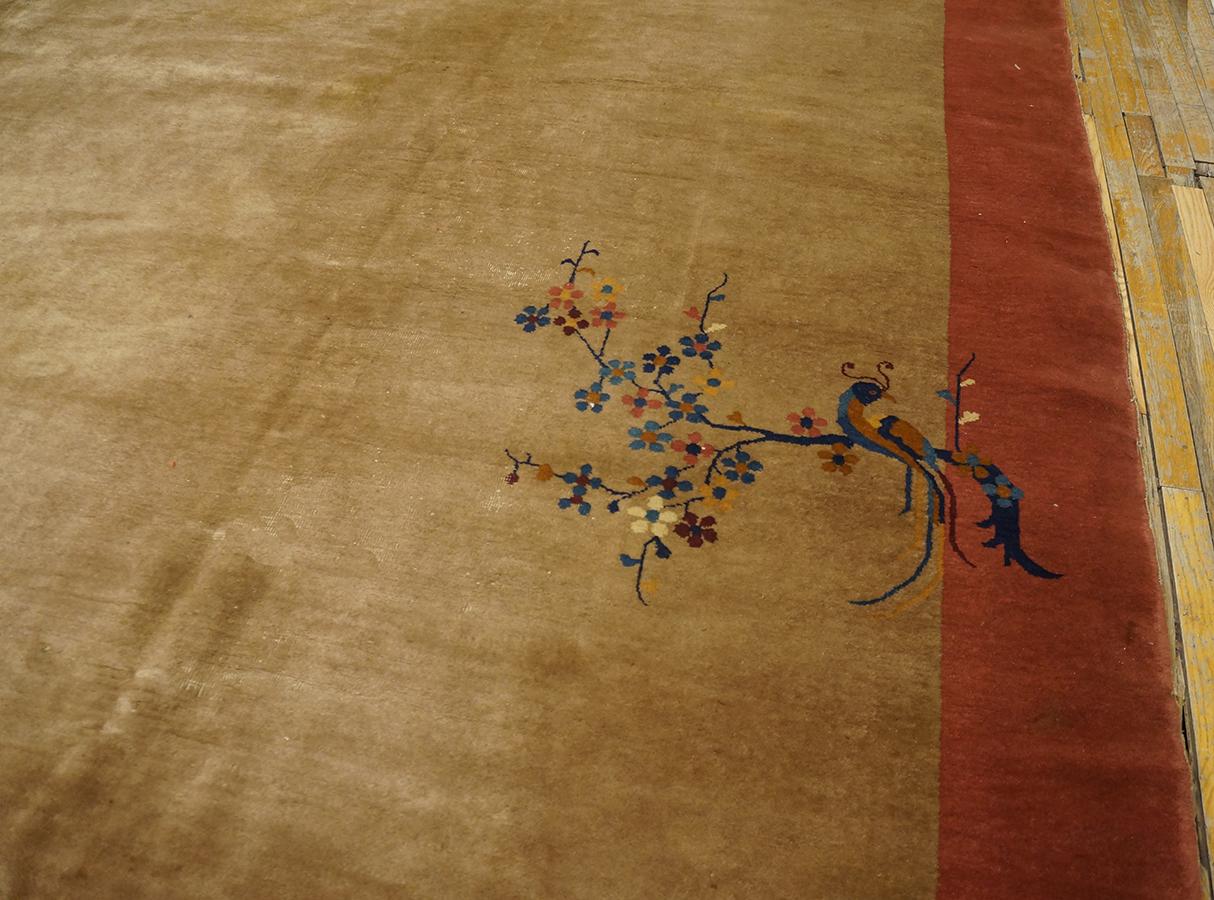 1920s Chinese Art Deco Carpet ( 11' 4'' x 15' 4'' - 345 x 467 cm ) For Sale 3