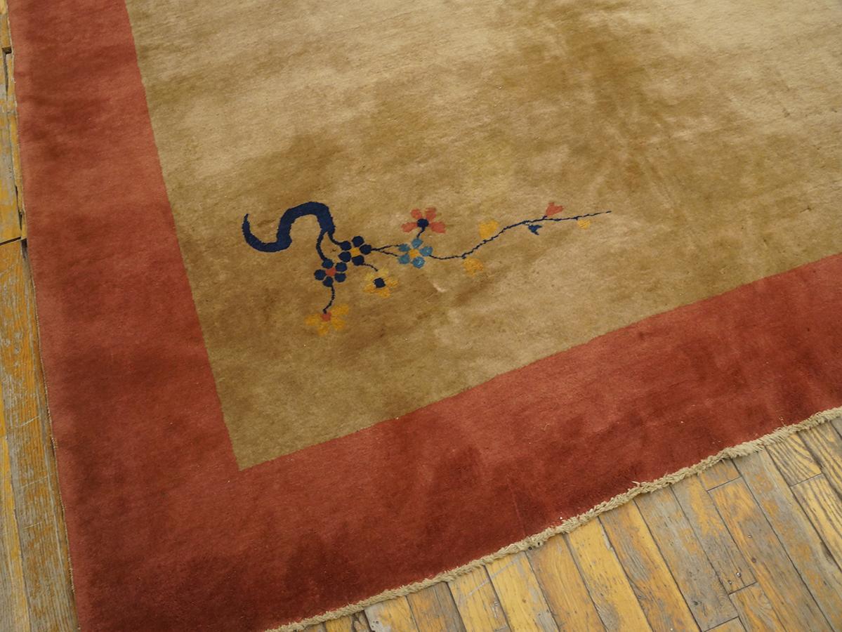 1920s Chinese Art Deco Carpet ( 11' 4'' x 15' 4'' - 345 x 467 cm ) For Sale 4