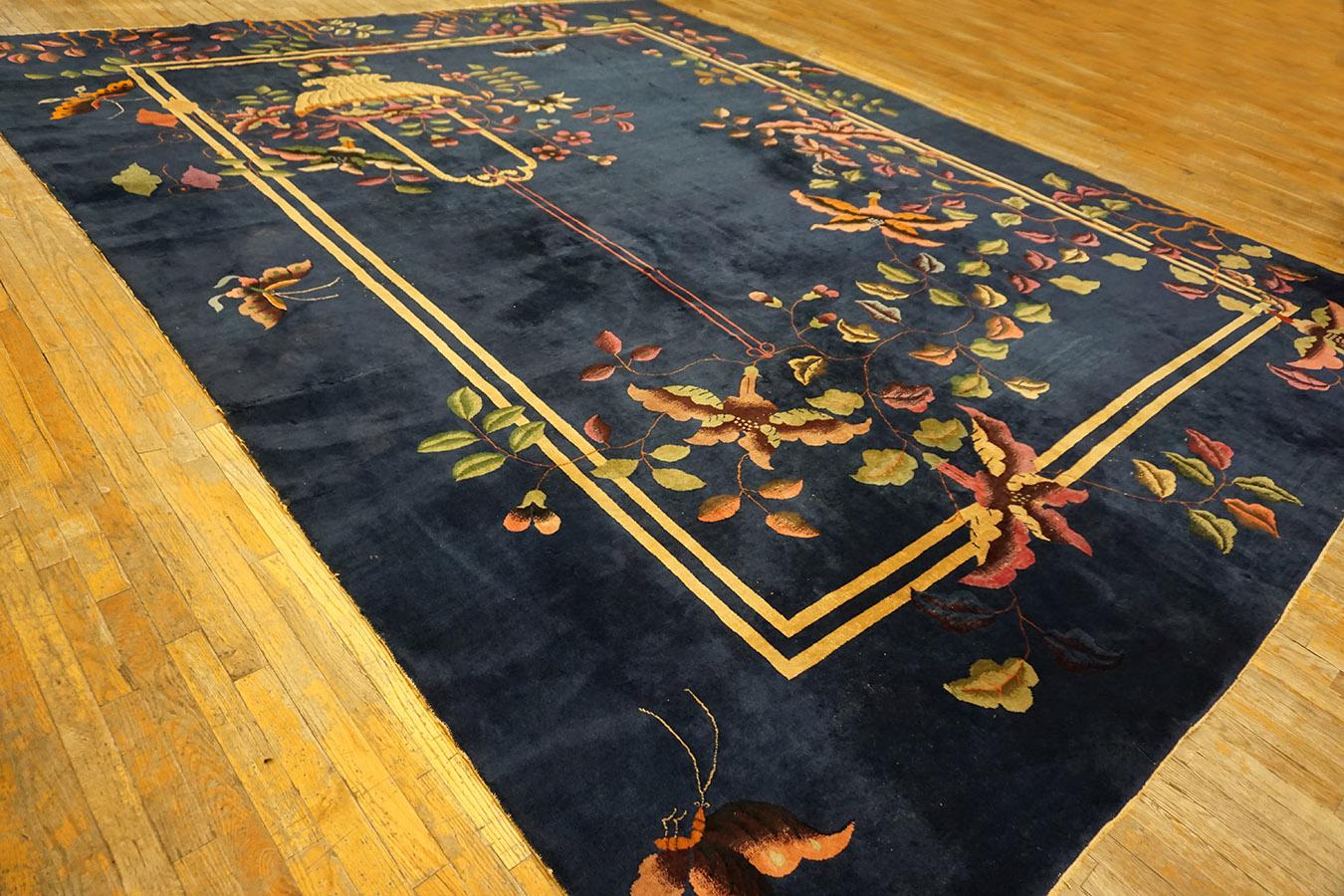 1920s Chinese Art Deco Carpet ( 11'9