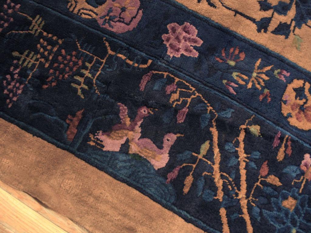 Early 20th Century Antique Chinese, Art Deco Rug For Sale