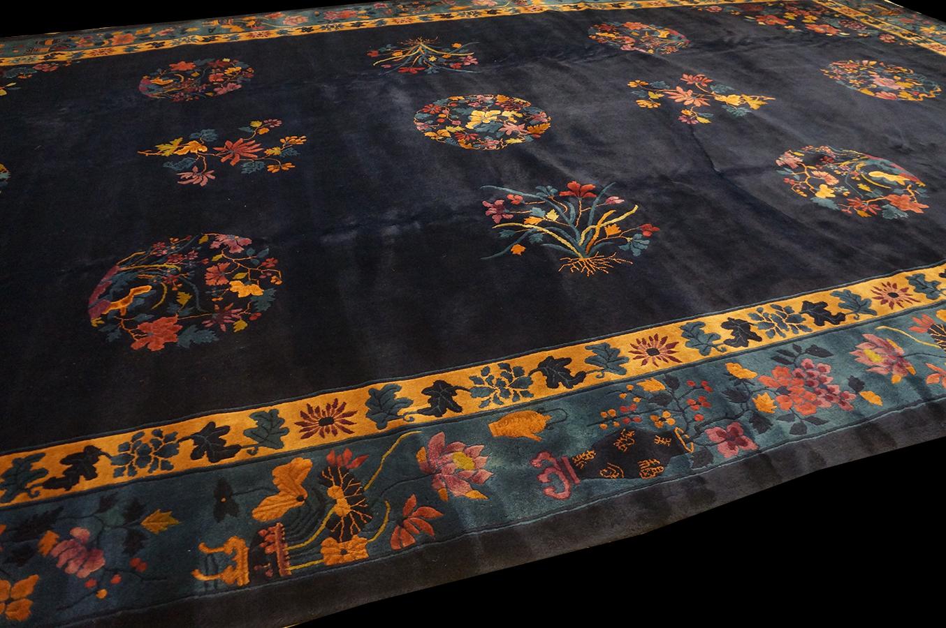 1920s Chinese Art Deco Carpet (  12'5