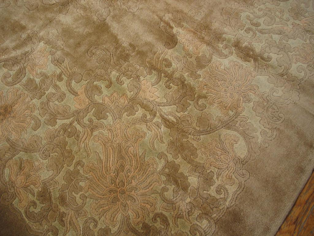 1930s Chinese Art Deco Carpet ( 12' x 19'4