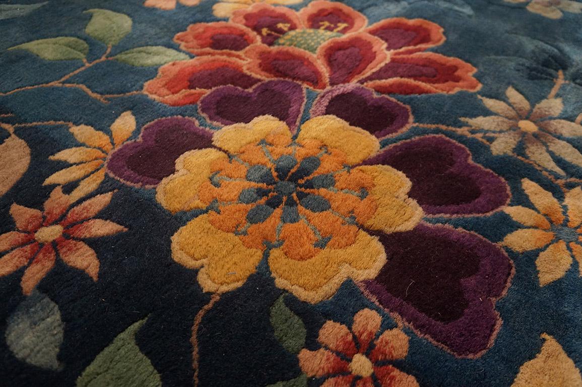 1930s Chinese Art Deco Carpet ( 13'8