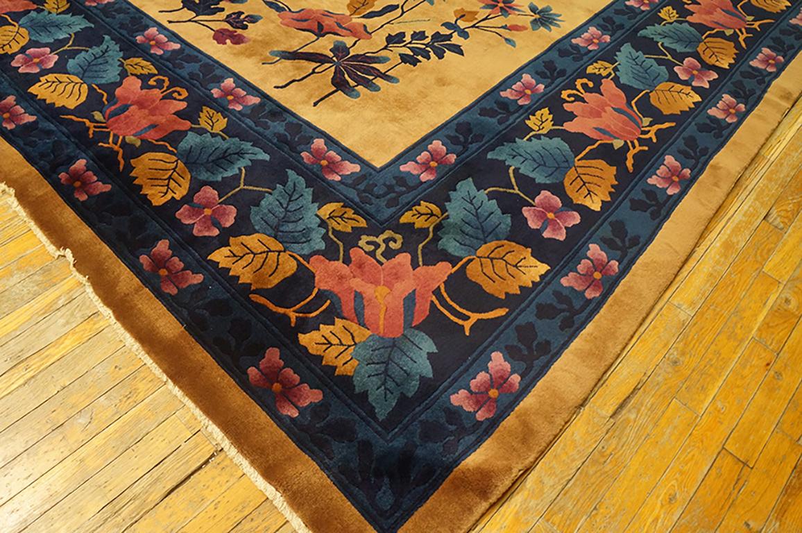 1920s Chinese Art Deco Carpet ( 13' x 15'6