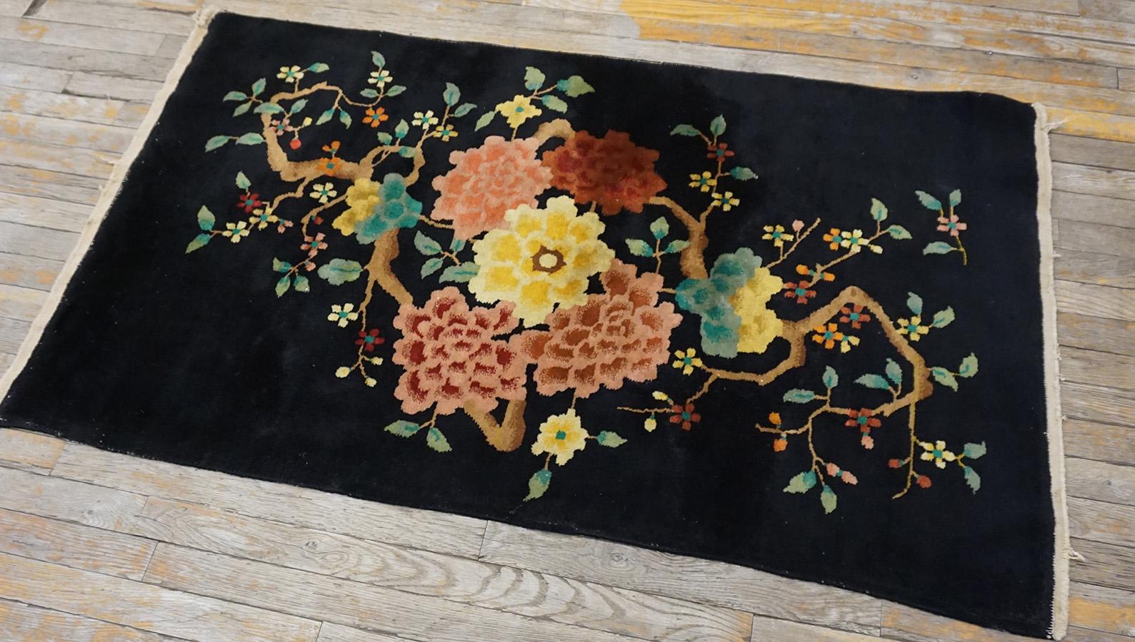 1920s Chinese Art Deco Carpet ( 2'10