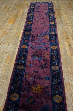 1920s Chinese Art Deco Carpet ( 2'9" x 13'10" - 84 x 422 )