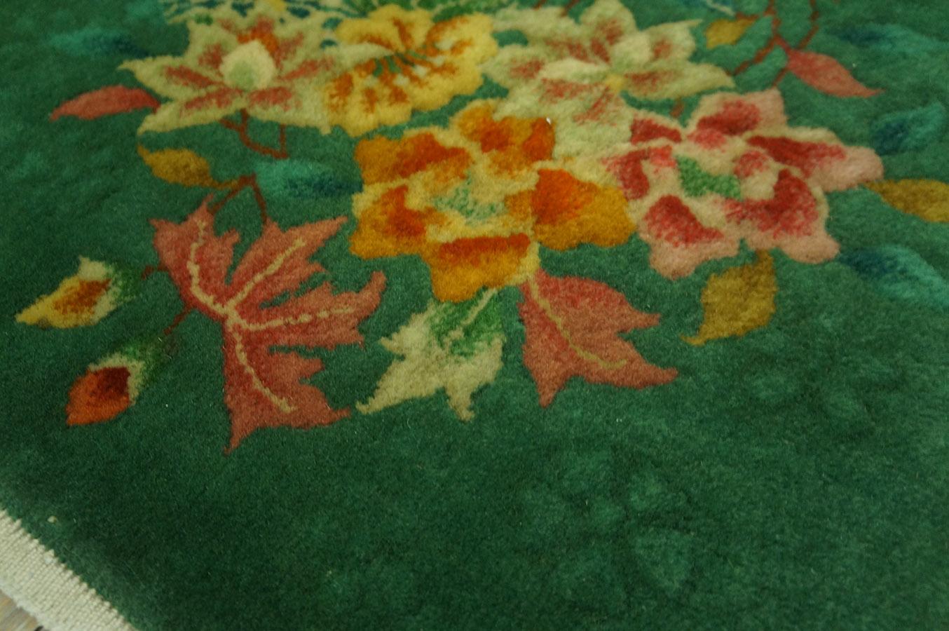1930s Chinese Art Deco Carpet ( 3'  x 5' - 92 x 153 cm ) For Sale 1