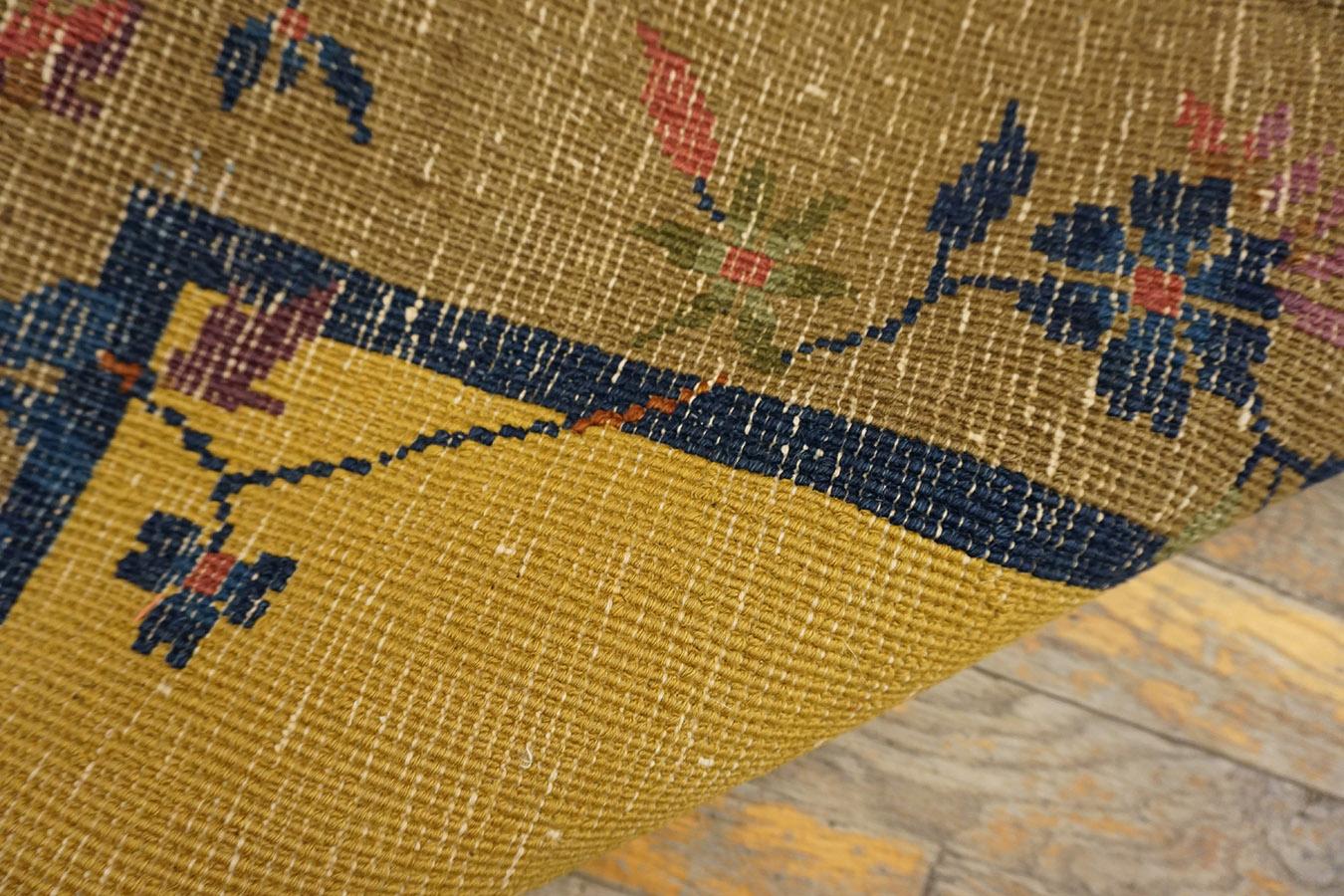 Alfombra Art Decó china de los años 20 ( 3'  x 5' 10'' - 92 x 178 cm ) en venta 5