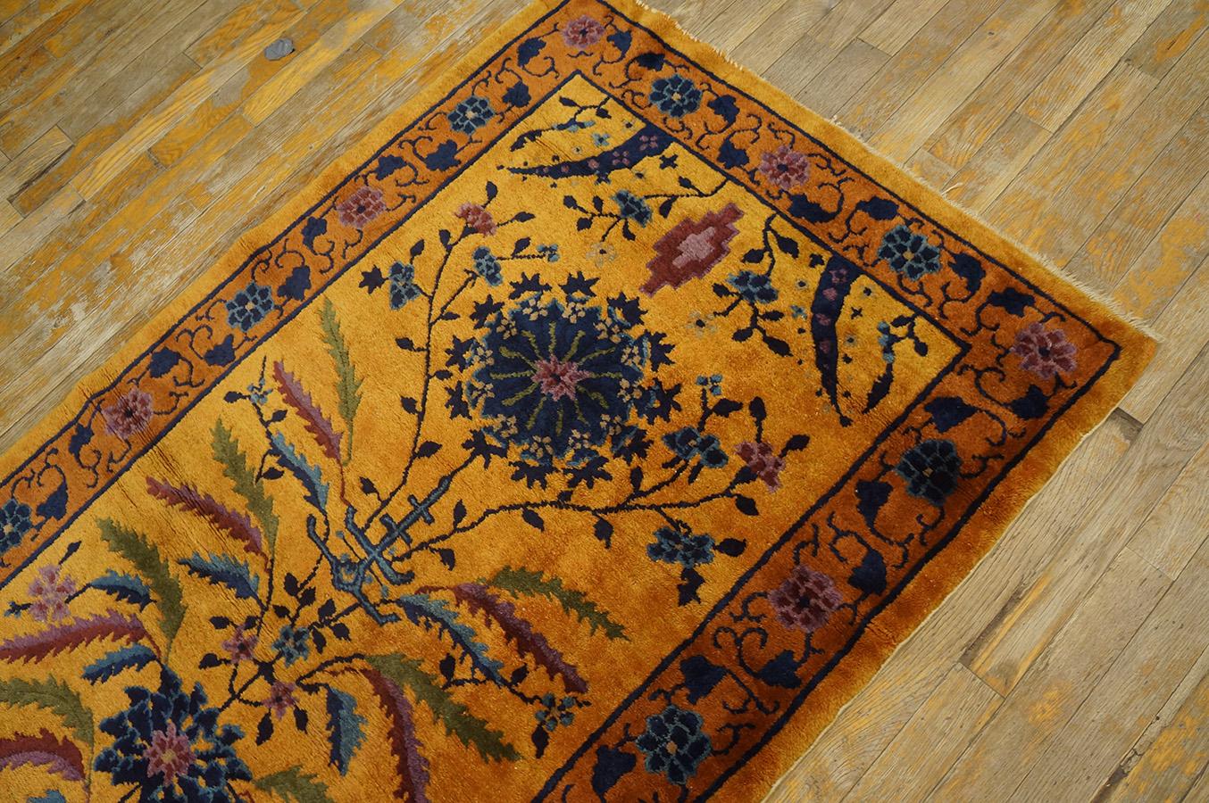 1920s Chinese Art Deco Carpet ( 3'' x 5'6'' - 92 x 167 ) For Sale 7
