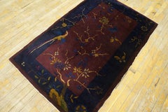 1920s Chinese Art Deco Carpet ( 3' x 4'9" - 92 x 145 cm )