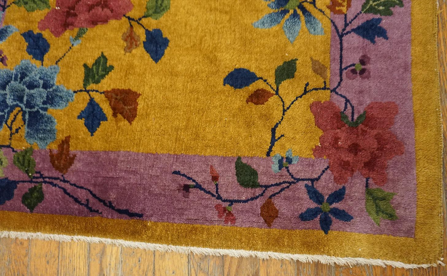 1920s Chinese Art Deco Carpet ( 3'1