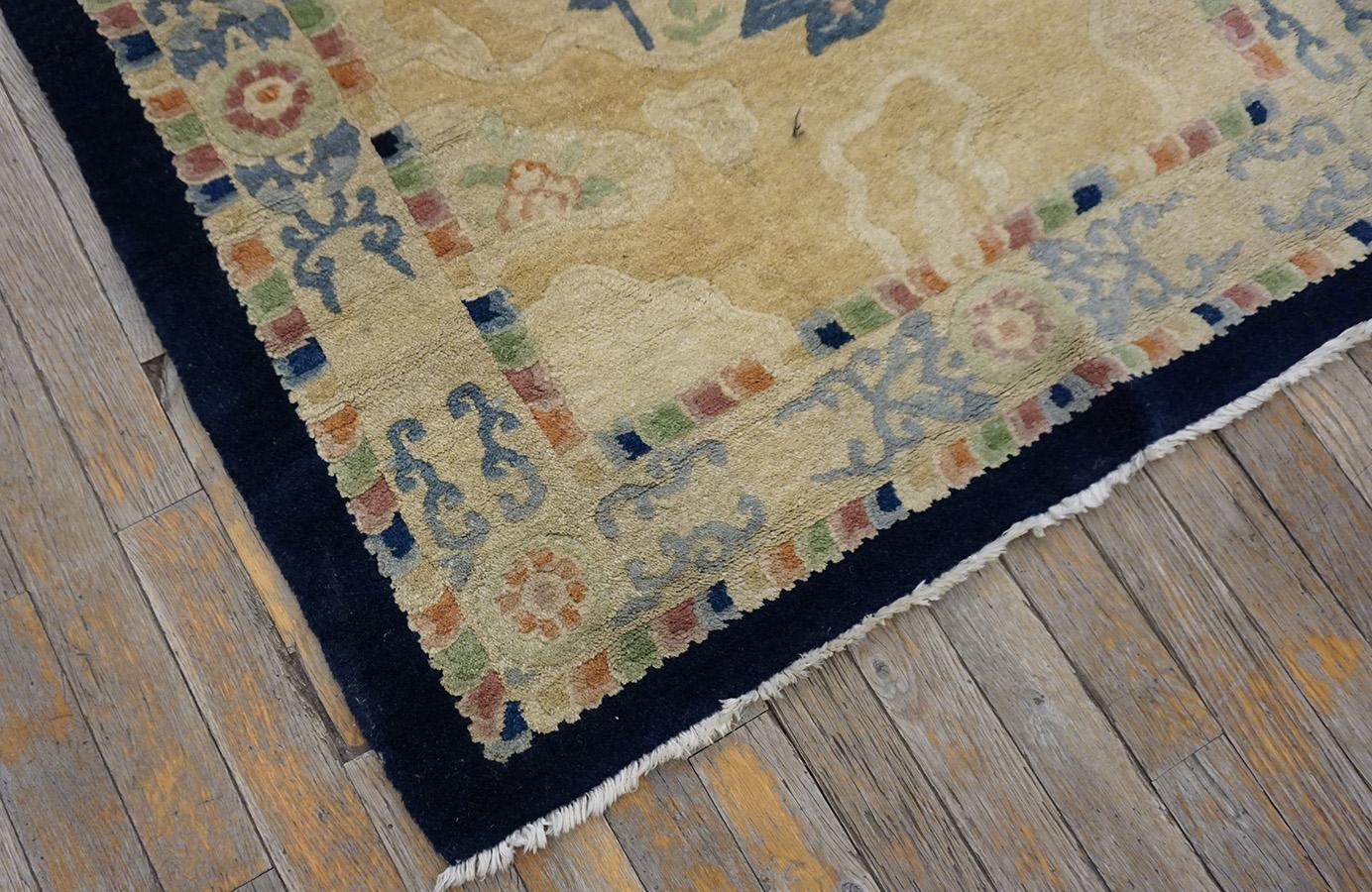 1930s Chinese Peking Carpet ( 3' x 5'9