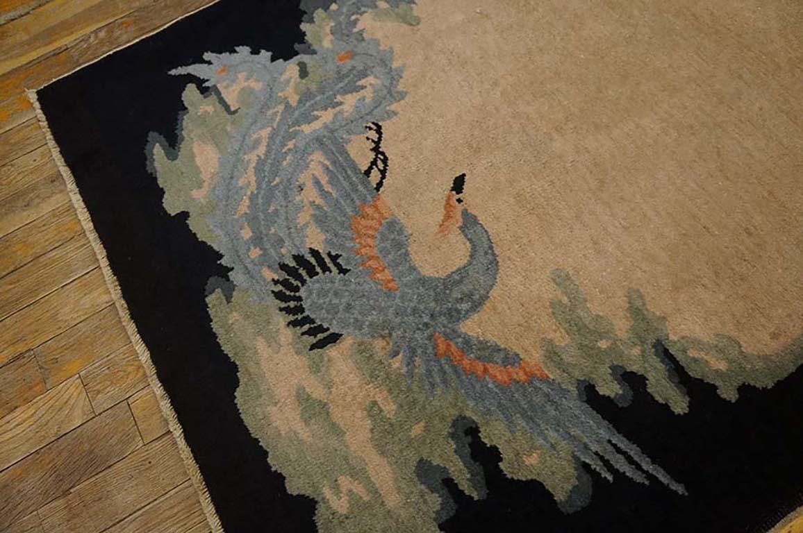 Early 20th Century Antique Chinese, Art Deco Rug