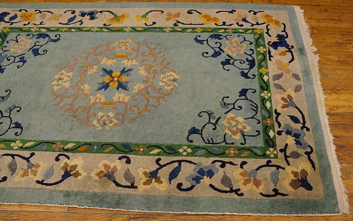 1920s Chinese Art Deco Carpet ( 3'7