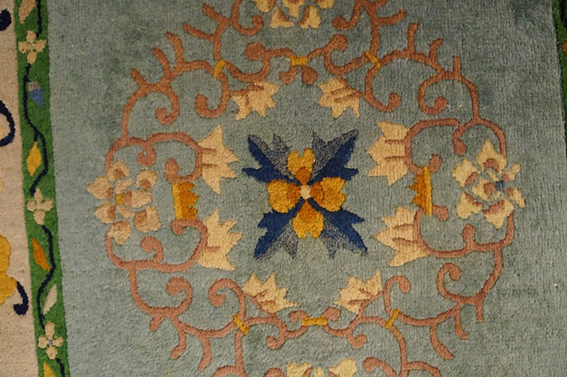 1920s Chinese Art Deco Carpet ( 3'7