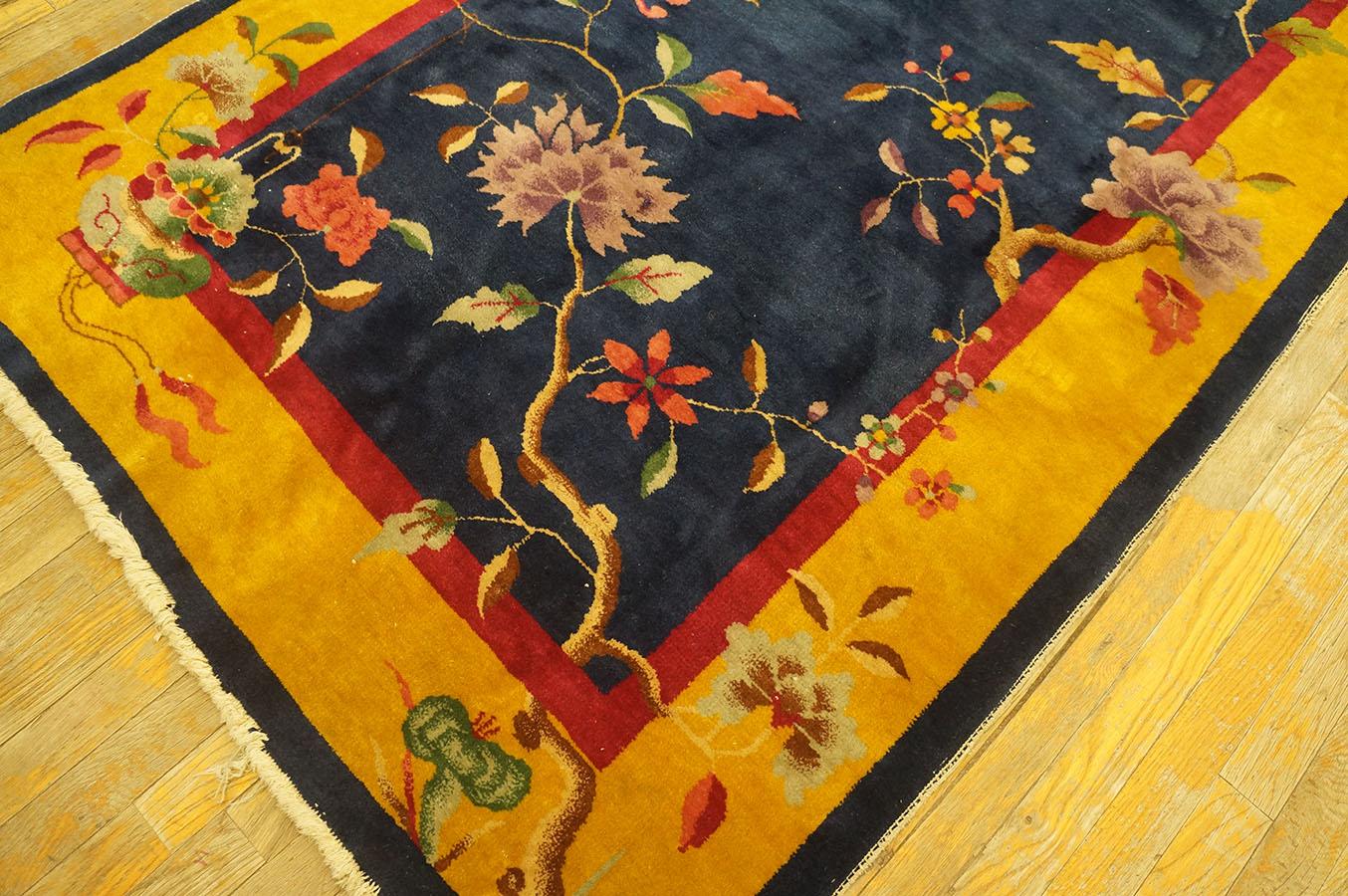 1920s Chinese Art Deco Rug ( 4' x 6'6'' - 122 x 198 ) For Sale 3