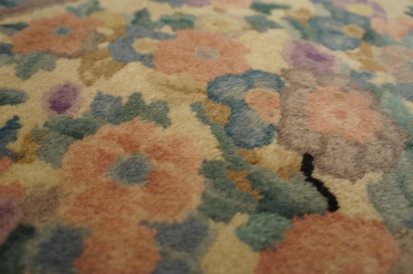 Tapis Art Déco chinois des années 1920 (4,5 m)  122 x 206 cm en vente 2