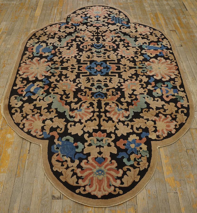 1920s Chinese Art Deco Carpet by Fetti - Li Workshop 
4' 6''x 7' 6''-137 x 228