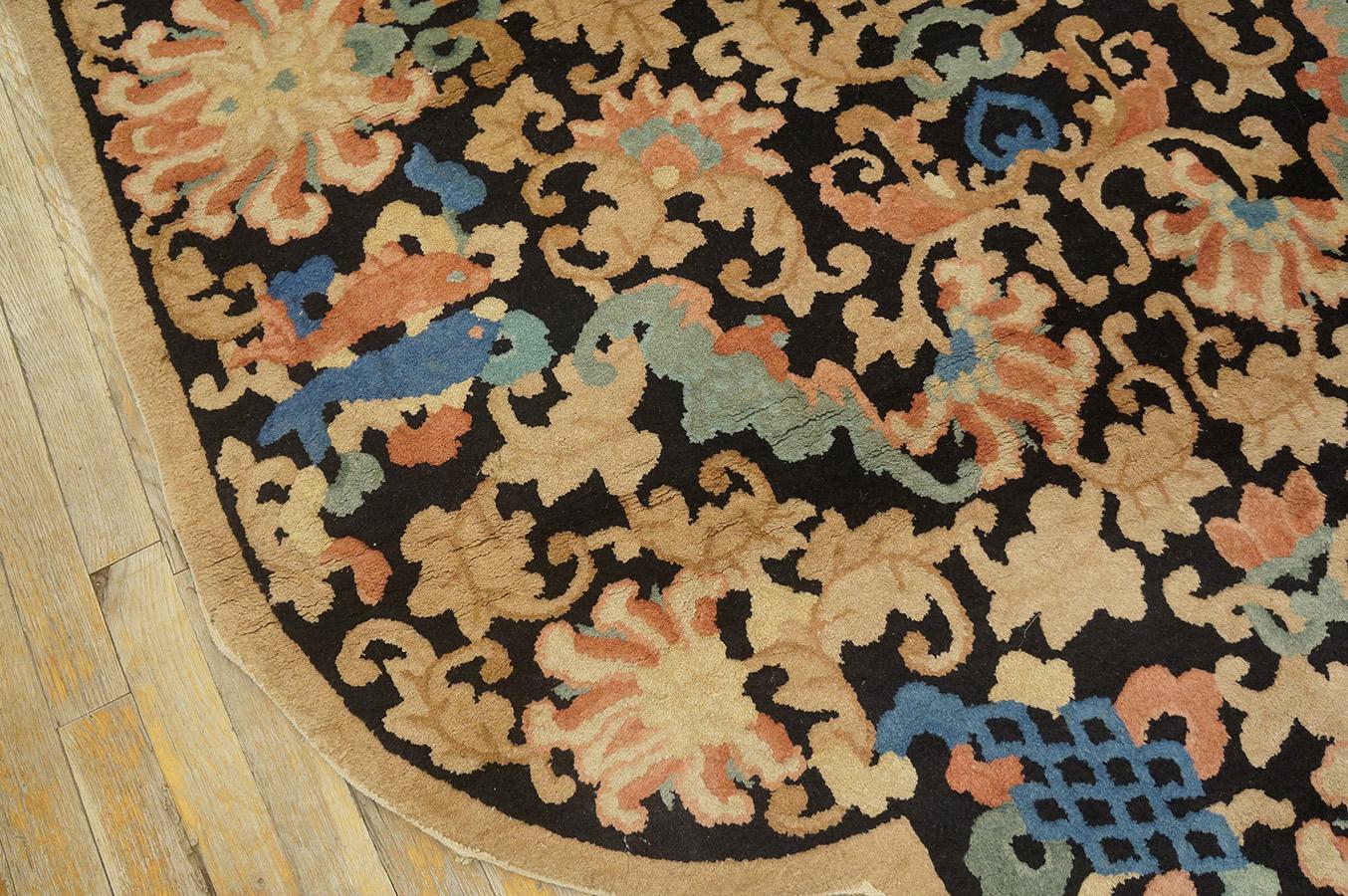 1920s Chinese Art Deco Carpet by Fetti - Li Workshop (4' 6''x 7' 6''-137 x 228) For Sale 3