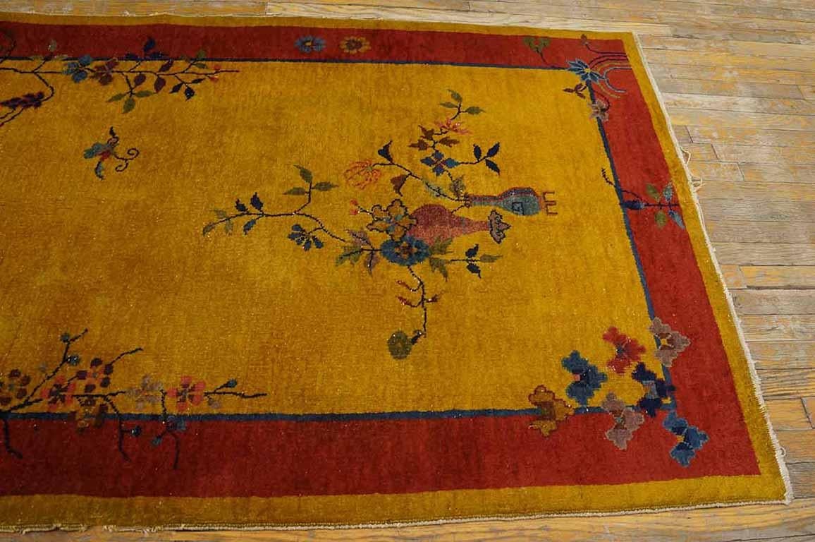 1920s Chinese Art Deco Carpet ( 4' x 6'10