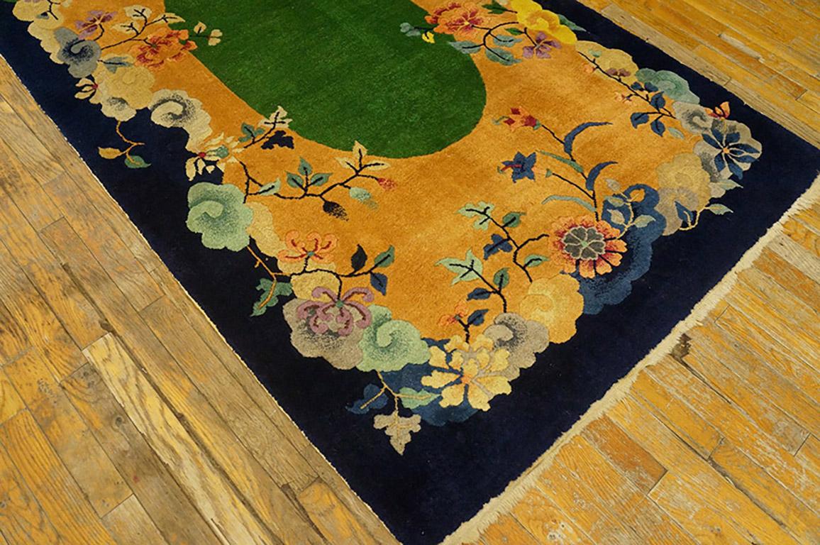 1920s Chinese Art Deco Carpet ( 4' x 6'10