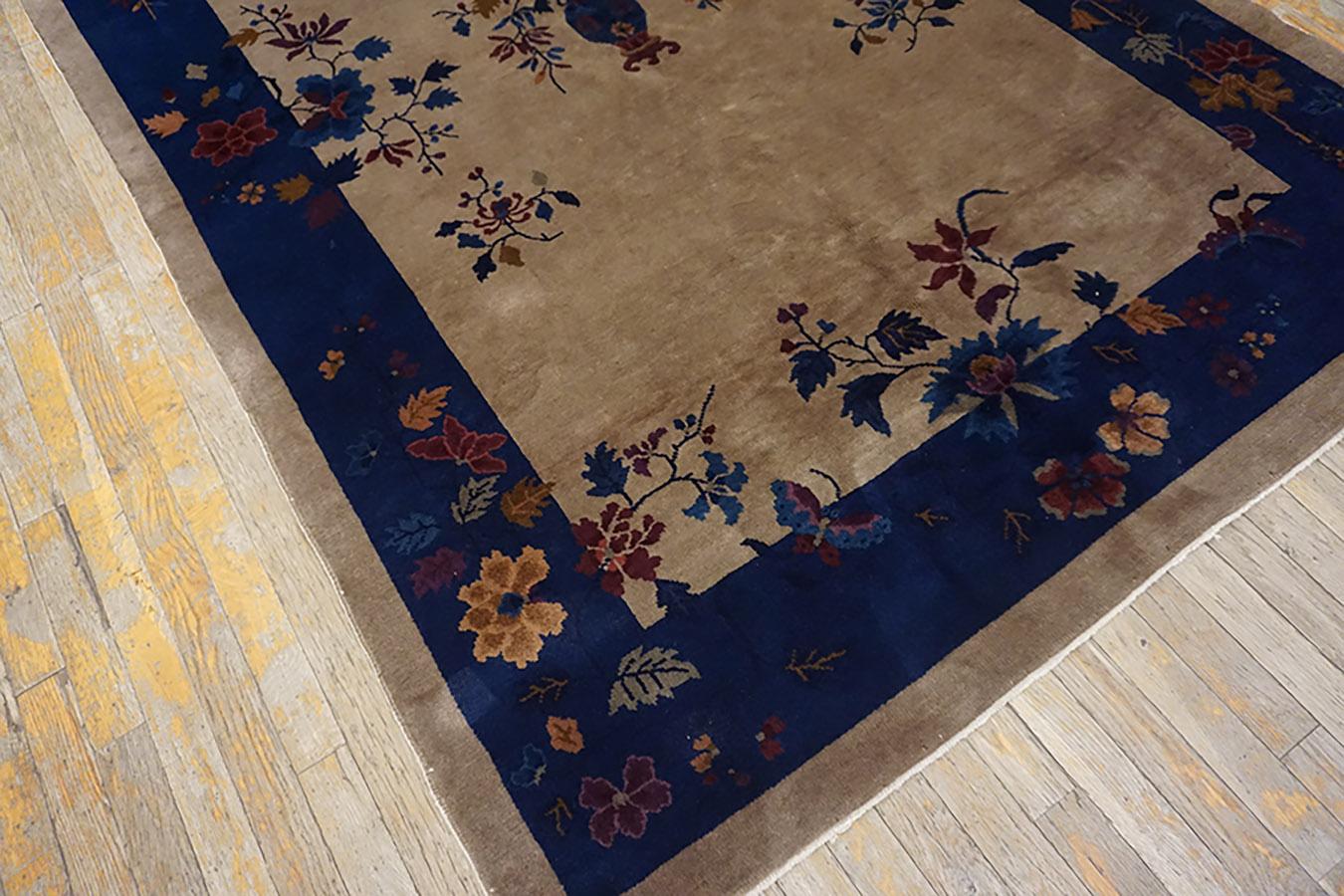 1920s Chinese Art Deco Carpet ( 5' x 7'10