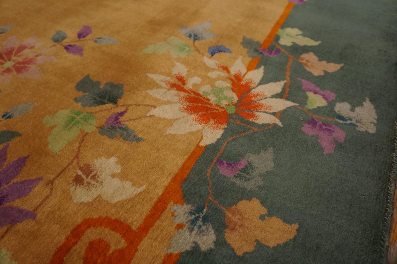 1920s Chinese Art Deco Carpet ( 5'10