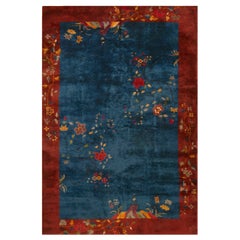 Antique Chinese Art Deco Rug 5
 10" x 8
 5"