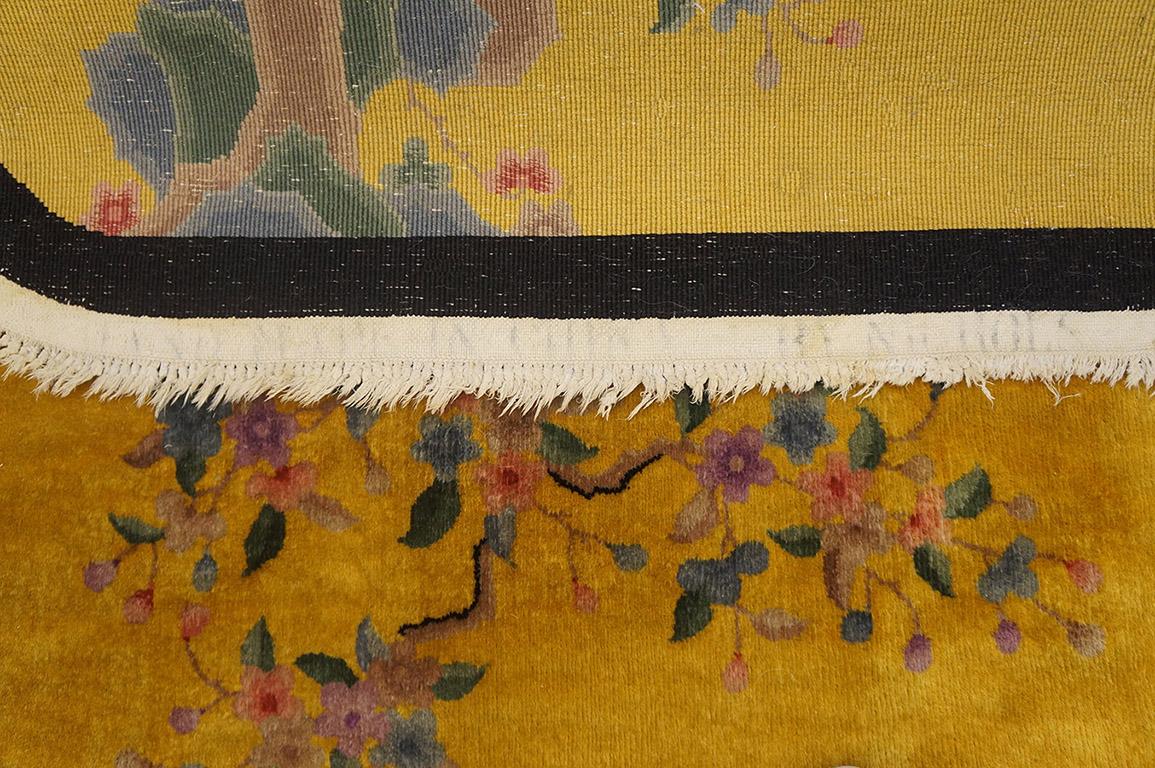 1920s Chinese Art Deco Carpet By Nichols Atelier  ( 5'10