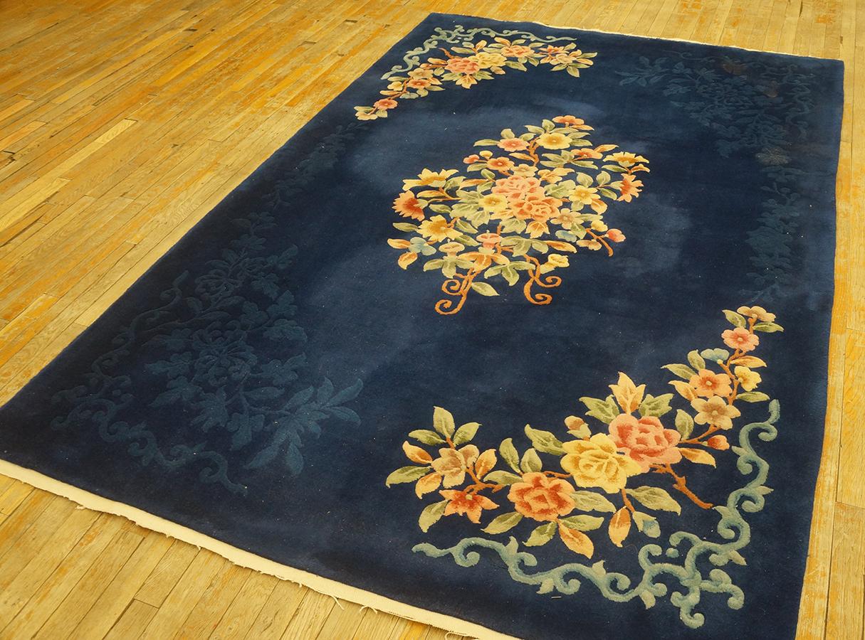 1930s Chinese Art Deco Carpet ( 5'6