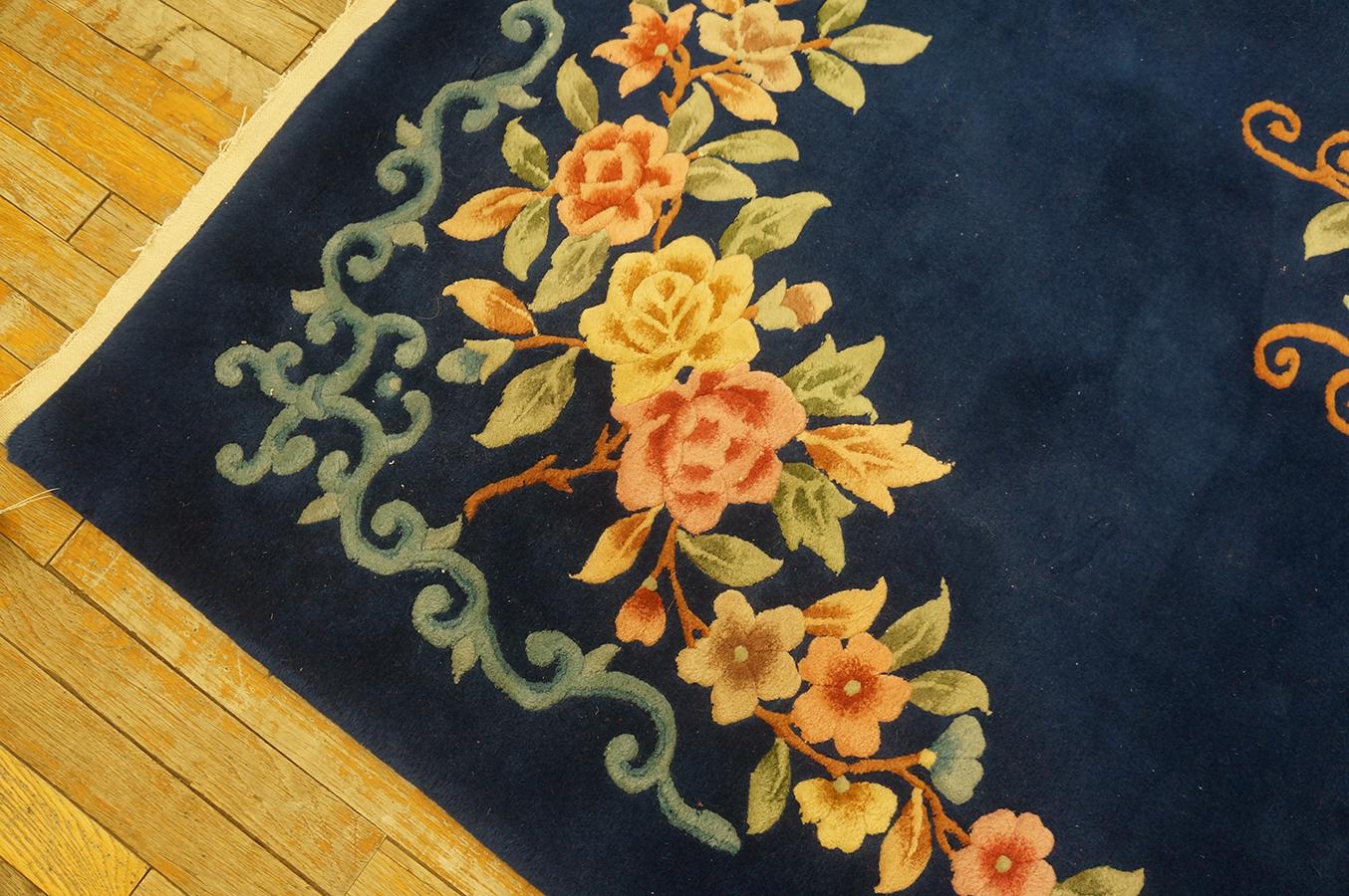 1930s Chinese Art Deco Carpet ( 5'6