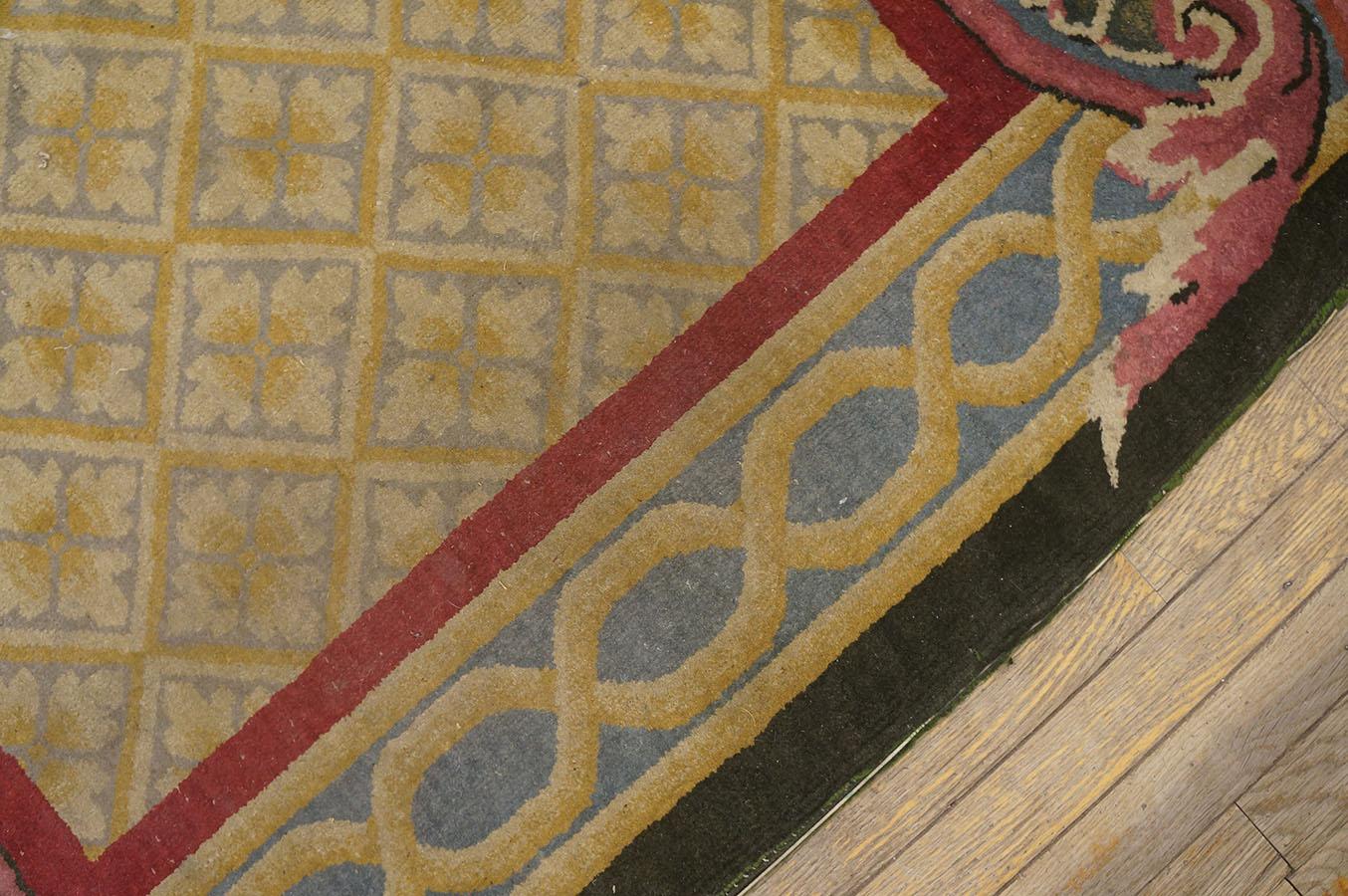 1920s Chinese Art Deco Carpet ( 5'7