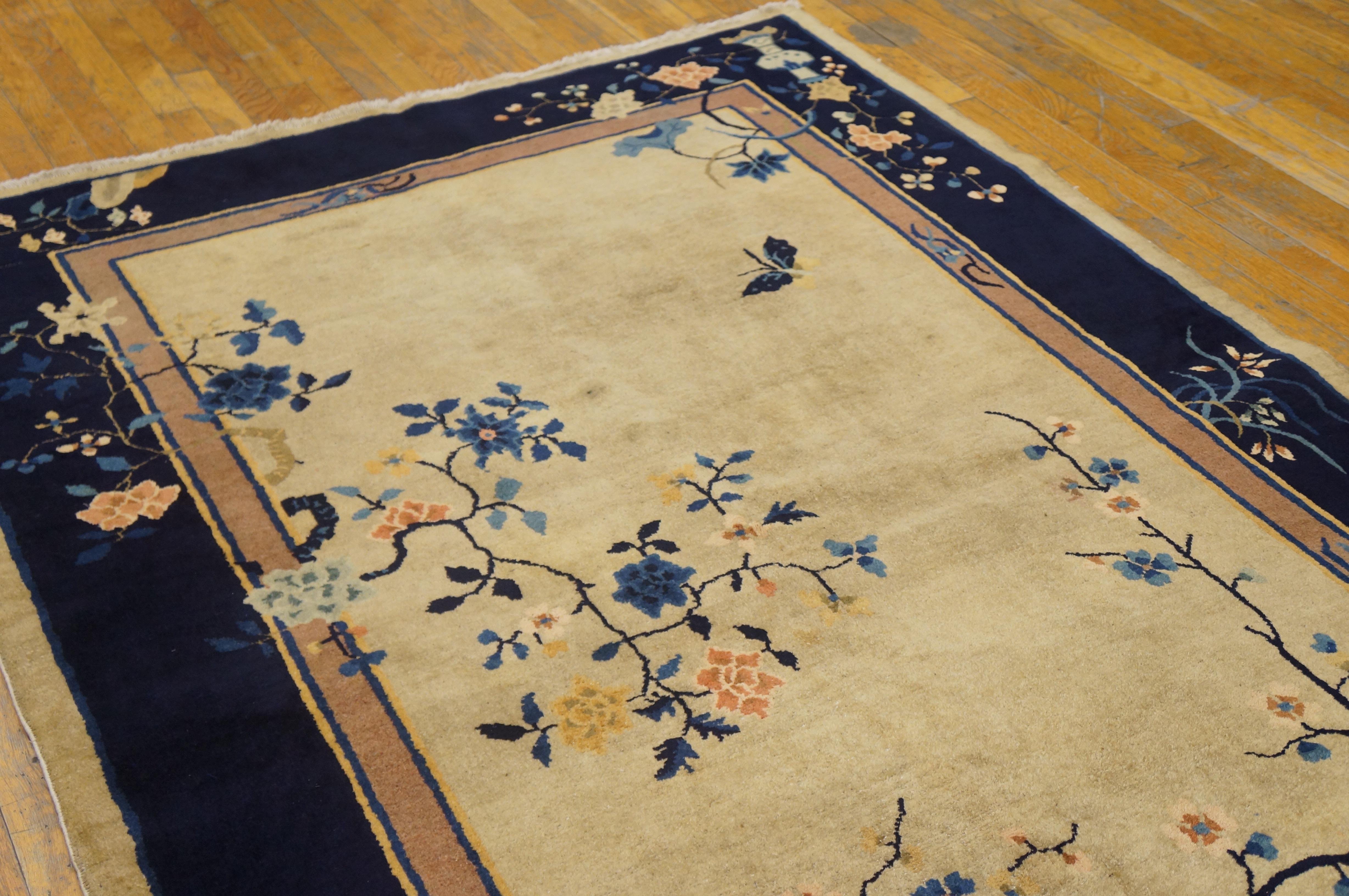1920s Chinese Art Deco Carpet ( 5' x 7'8
