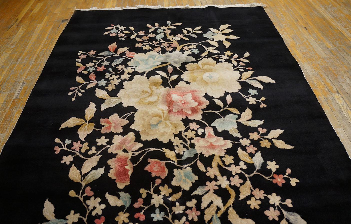 Tapis chinois Art Déco par Nichols Workshop ( 5'9