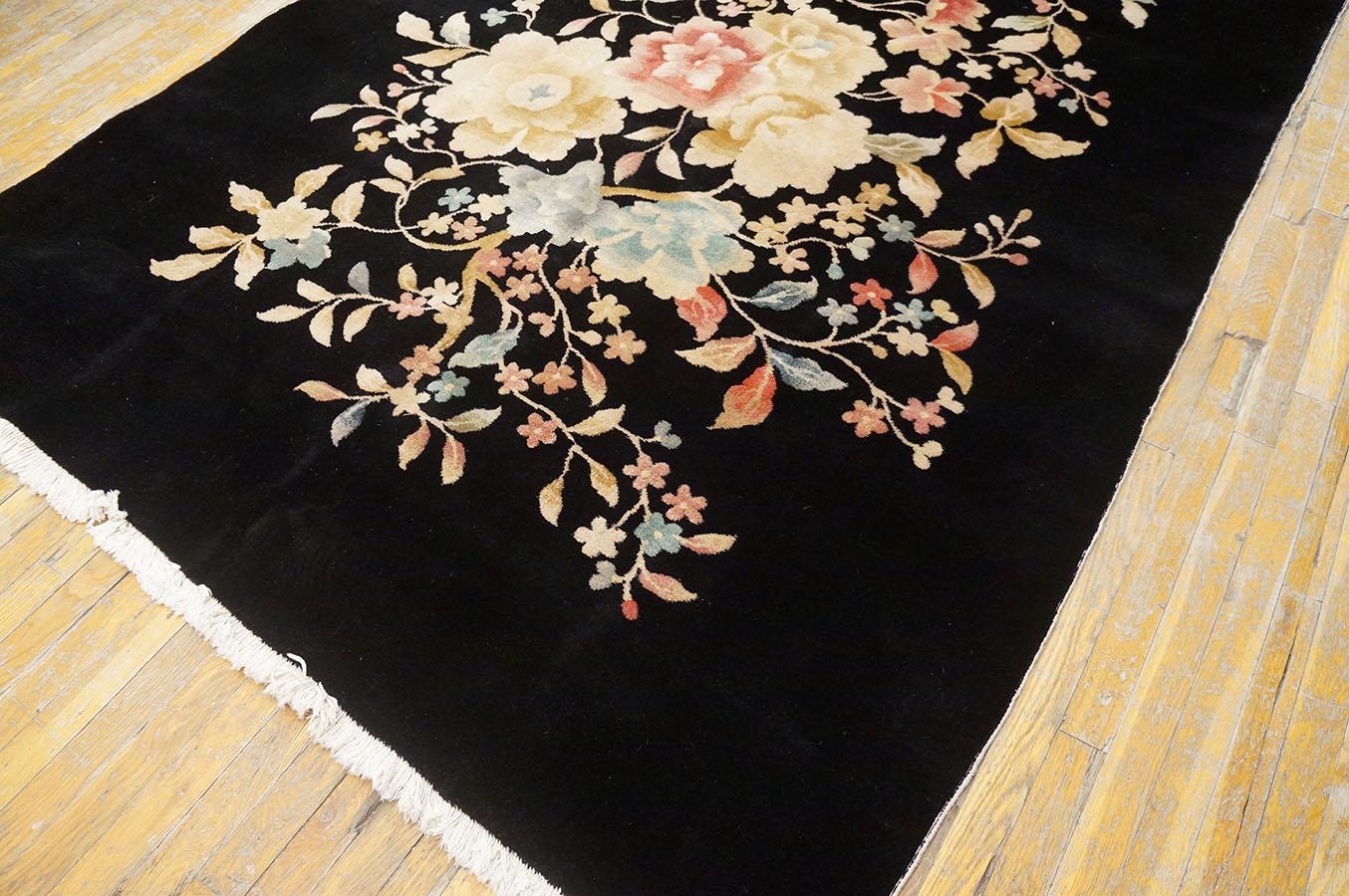 Art déco Tapis chinois Art Déco par Nichols Workshop ( 5'9